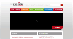 Desktop Screenshot of grz-krelingen.de